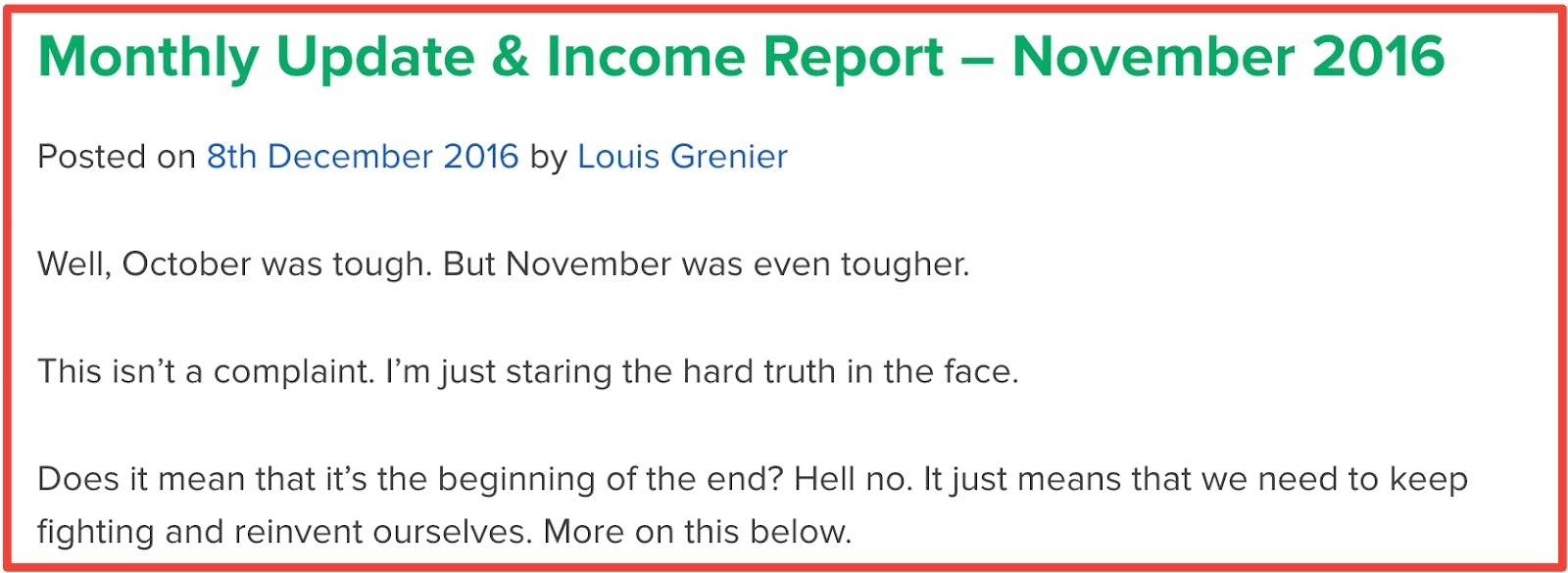 Example of how not to do the pratfall effect.