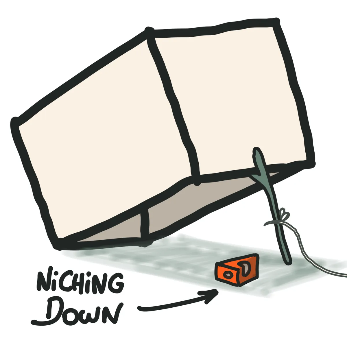 Niching down is a trap.