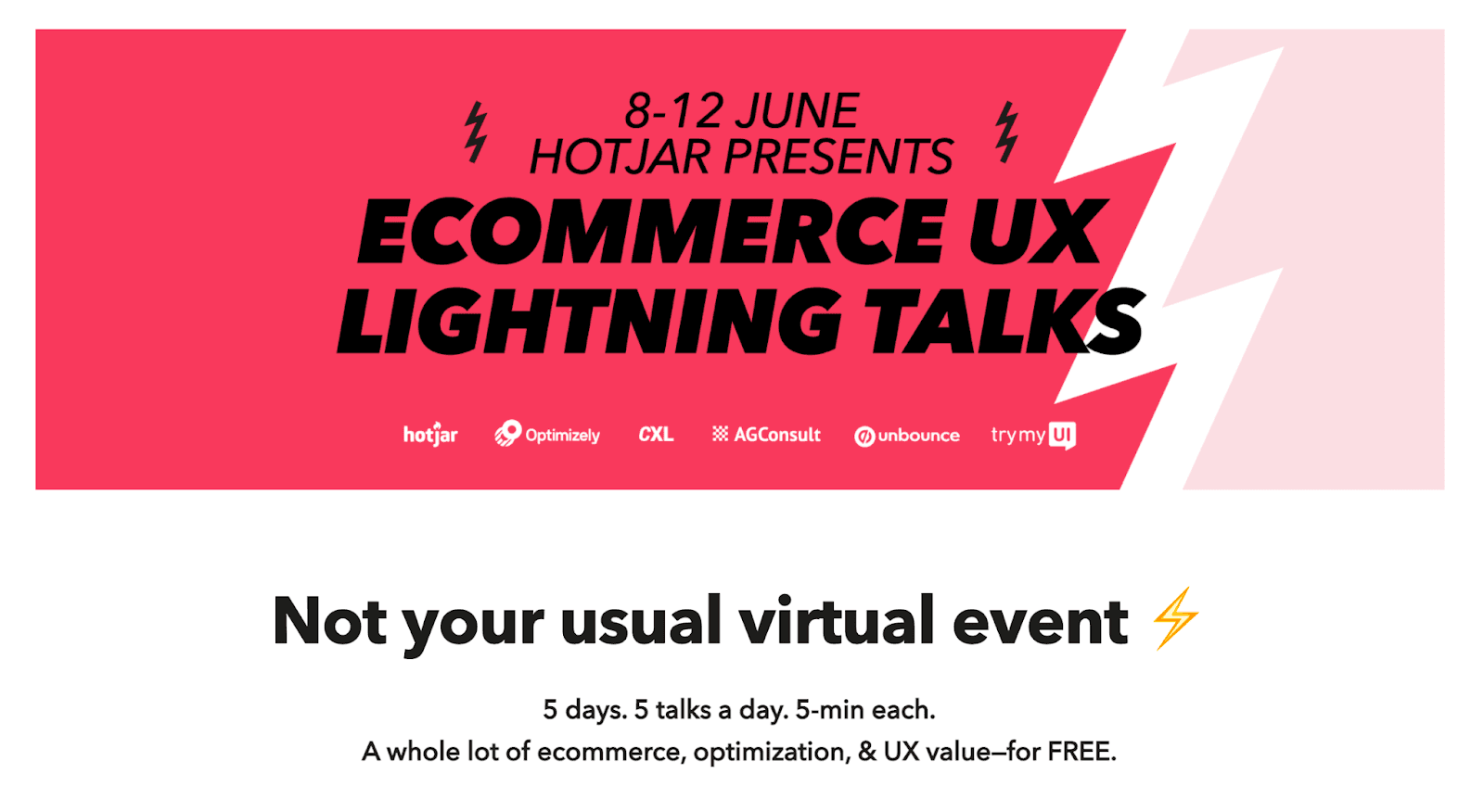 Hotjar challenges category conventions by hosting high-value, no-selling events