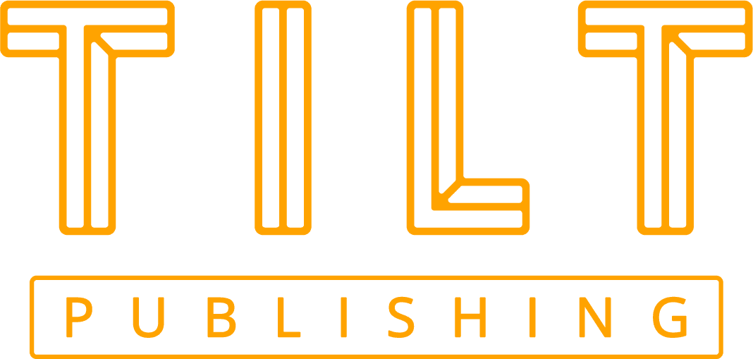 Tilt Publishing White Logo