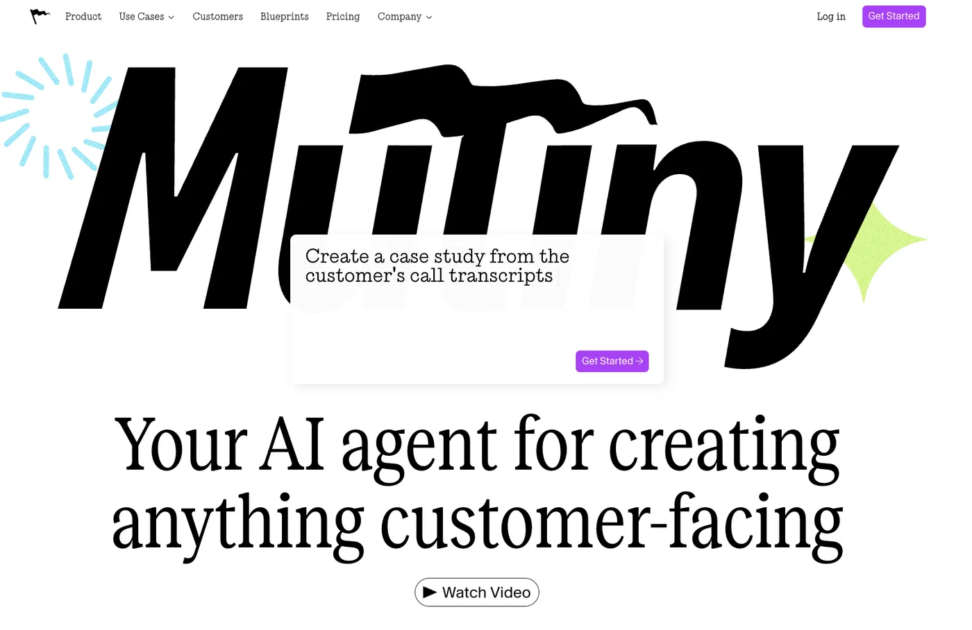Mutiny: Liquid wordmark hero
