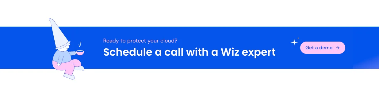 Wiz: Demo CTA banner with the gnome character